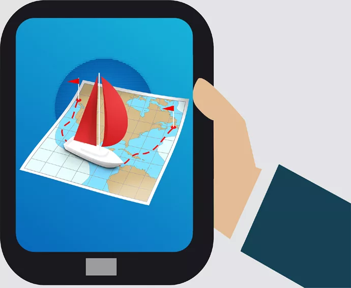 Yachts positions