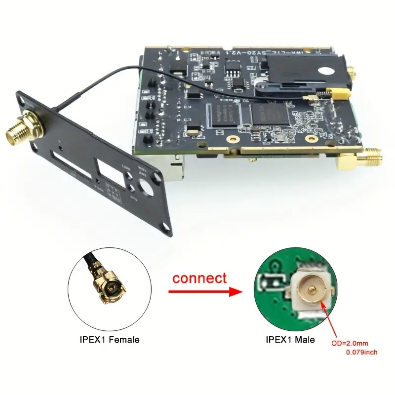 SMA Bulkhead to U.FL Cable 40cm - Example