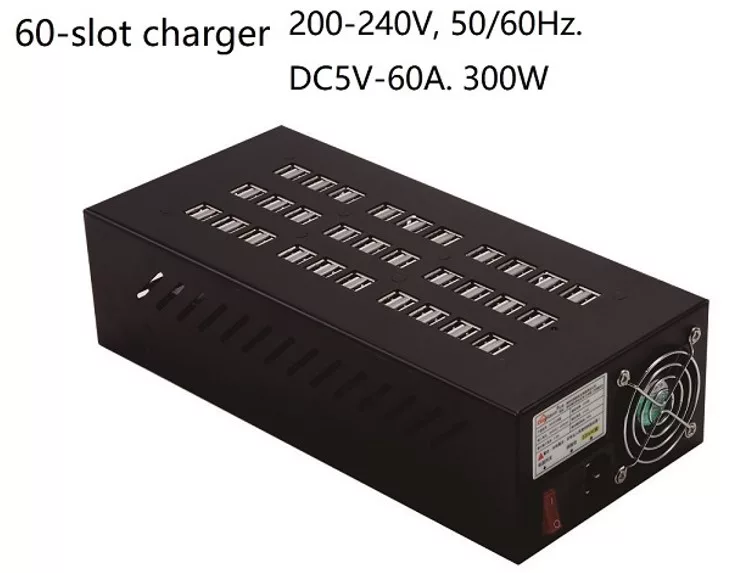 CHR-60 πολυφορτιστής Zcomm 60 θέσεων