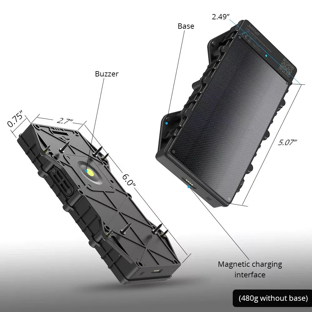 JimiIoT LL303 Pro Solar GPS Tracker