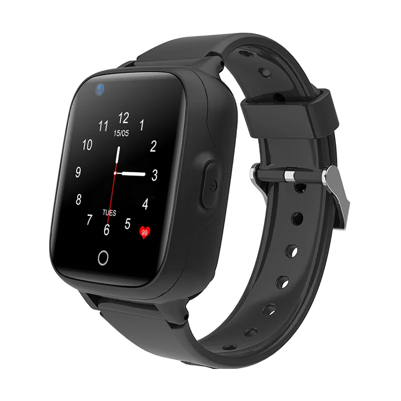 Wonlex KT15 παιδικό smartwatch 4G με GPS WiFi και βιντεοκλήση (μαύρο)