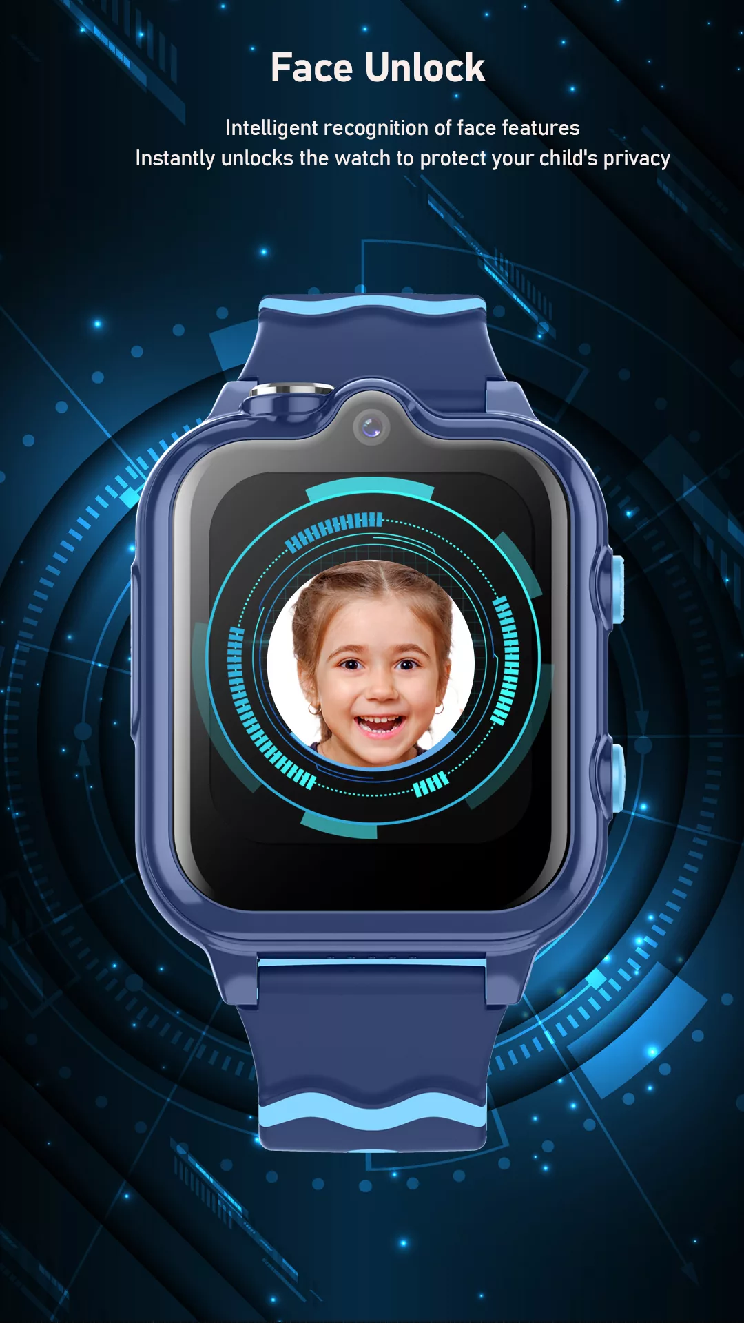 Wonlex KT18 Android 8.1 4G παιδικό smartwatch με 2 κάμερες / GPS/ SOS/ βιντεοκλήση- WiFi- Bluetooth (ροζ χρώμα)