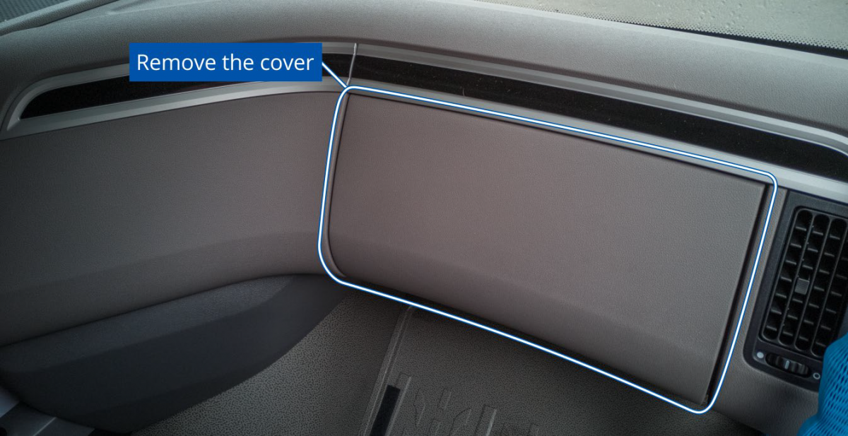 DAF XF FMS Plug Location 1