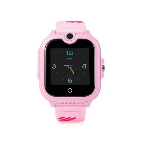 KT13 Android 4G παιδικό smartwatch με κάμερα - ΦΑΚΟ- βιντεοκλήση- GPS - σύνδεση σε WiFi - αδιάβροχο IP67 -ροζ χρώμα