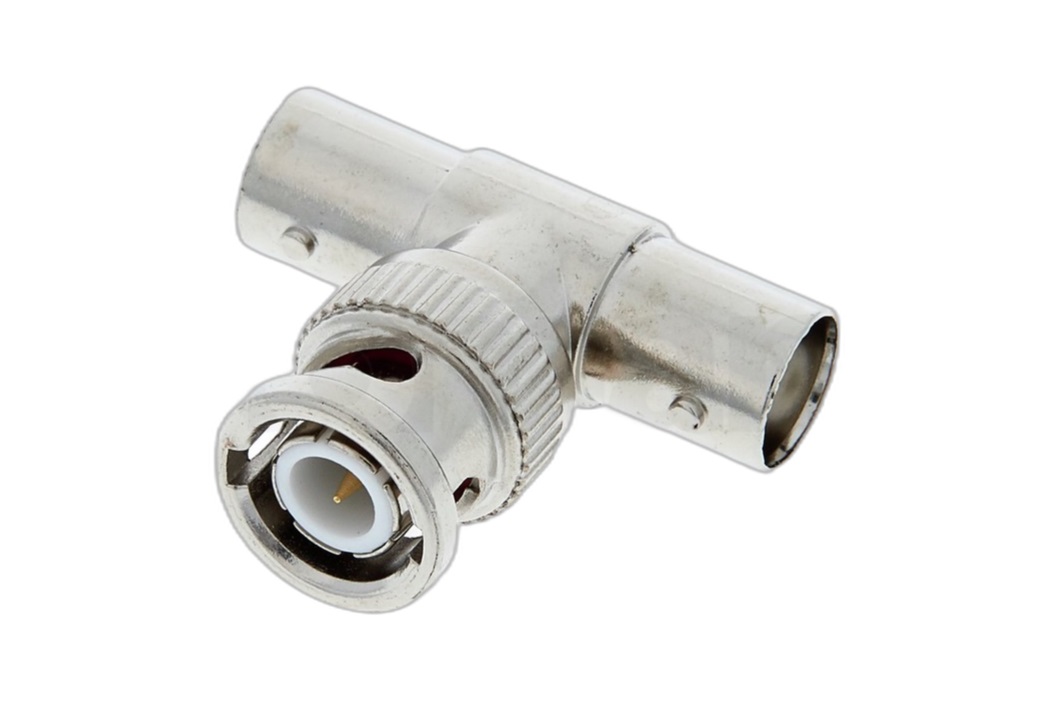 BNC Splitter BNC Male to Dual BNC Female