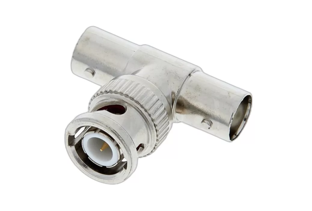 BNC Splitter BNC Male to Dual BNC Female