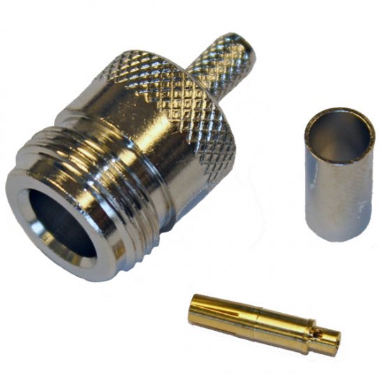 N Female Crimp Connector για LMR240