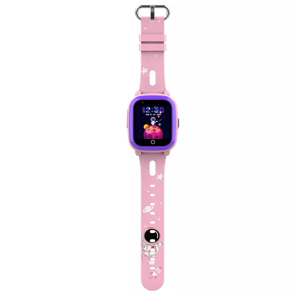 Wonlex KT10s ροζ παιδικό smartwatch 4G με GPS WiFi και βιντεοκλήση