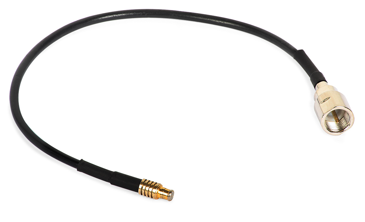 Pigtail MCX Male σε FME Male με καλώδιο RG174 μήκους 250mm