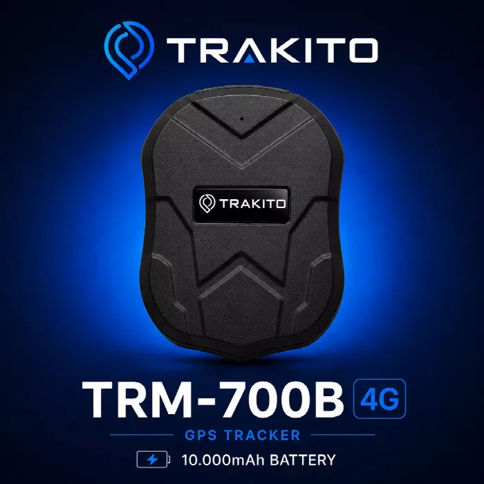 TRAKITO™ TRM-700B Φορητό GPS Tracker 10.000mah με ενσωματωμένη SIM κάρτα
