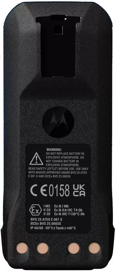 Motorola PMNN4848A IMPRES Li-Ion 2150mAh IP68 ATEX Battery