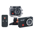 Texon TE-887HDWB Sport Action Wi-Fi Camera σε μαύρο χρώμα.