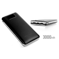 Power bank 5V/30000mAh με 3 θύρες USB και LCD οθόνη - Μαύρο