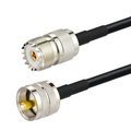 Pigtail UHF PL259 Male to SO239 Female