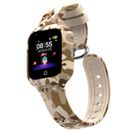 Wonlex KT22s Android 4G παιδικό smartwatch με κάμερα - βιντεοκλήση- GPS - σύνδεση σε WiFi -Brown camo
