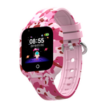 Wonlex KT22s Android 4G παιδικό smartwatch με κάμερα - βιντεοκλήση- GPS - σύνδεση σε WiFi -Pink camo