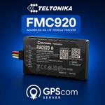 FMC920 4G GPS tracker με SIM κάρτα + 1 ΜΗΝΑ ΔΩΡΕΑΝ συνδρομή GPScom Server