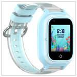Wonlex KT23T Android 4G παιδικό smartwatch με θερμόμετρο, κάμερα, βιντεοκλήση, GPS,σύνδεση σε WiFi -γαλαζιο χρώμα