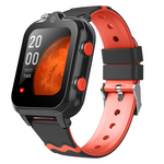Wonlex KT18 Android 8.1 4G παιδικό smartwatch με 2 κάμερες / GPS/ SOS/ βιντεοκλήση- WiFi- Bluetooth (μαύρο-κόκκινο χρώμα)
