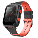 Wonlex KT18 Android 8.1 4G παιδικό smartwatch με 2 κάμερες / GPS/ SOS/ βιντεοκλήση- WiFi- Bluetooth (μαύρο-κόκκινο χρώμα)