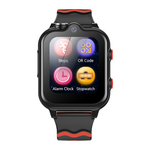 Wonlex KT18 Android 8.1 4G παιδικό smartwatch με 2 κάμερες / GPS/ SOS/ βιντεοκλήση- WiFi- Bluetooth (μαύρο-κόκκινο χρώμα)