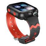 Wonlex KT18 Android 8.1 4G παιδικό smartwatch με 2 κάμερες / GPS/ SOS/ βιντεοκλήση- WiFi- Bluetooth (μαύρο-κόκκινο χρώμα)