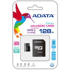 ADATA microSD κάρτα μνήμης Class 10 με USB/SD adapter P/N 471805061189