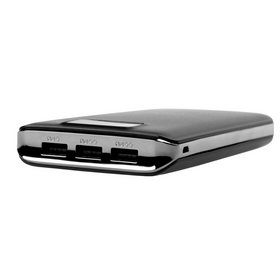 Power bank 5V/30000mAh με 3 θύρες USB και LCD οθόνη - Μαύρο