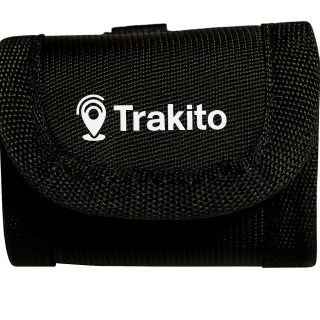 TRAKITO θήκη για GPS tracker, τοποθέτηση σε ζώνη, στο λαιμό με ιμάντα ανάρτησης ή στο κολάρο κατοικιδίου ζώου