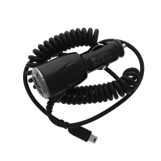 HTC Γνήσιος φορτιστής αναπτήρα Input 12V- 24V- Output DC 5.0V 2A με Mini USB