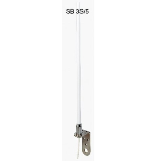 Sirio SB 3 S ναυτική κεραία VHF για σκάφη με 5 μέτρα καλώδιο