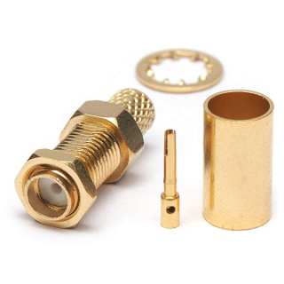 SMA Female crimp connector για LMR240