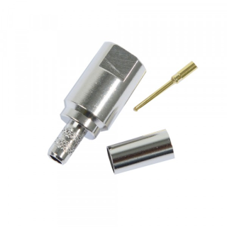 FME male connector crimp για RG58/U