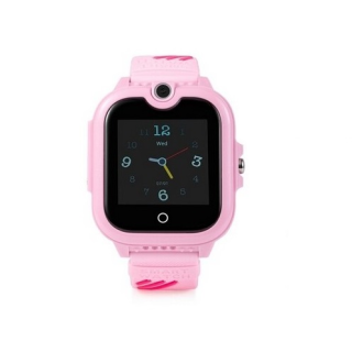 Wonlex KT13 Android 4G παιδικό smartwatch με κάμερα - ΦΑΚΟ- βιντεοκλήση- GPS - σύνδεση σε WiFi -ροζ χρώμα