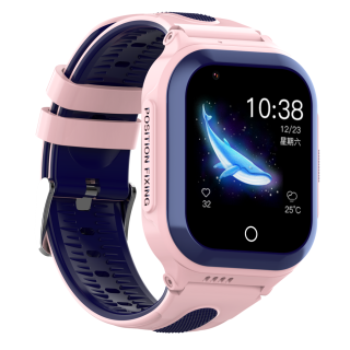 Wonlex KT24s Android 4G παιδικό smartwatch με θερμόμετρο, κάμερα, βιντεοκλήση, GPS,σύνδεση σε WiFi -ροζ χρώμα