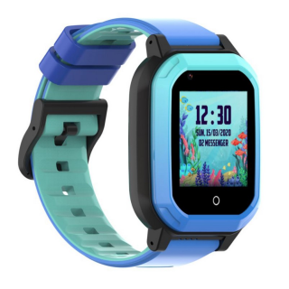 Wonlex KT20 Android 4G παιδικό smartwatch  με κάμερα - βιντεοκλήση- GPS - σύνδεση σε WiFi-μπλε χρώμα