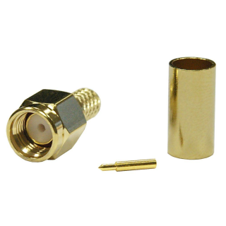 SMA Male crimp connector για RG58