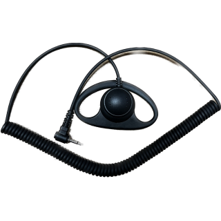 RETEVIS 1-PIN D-shape ακουστικό συμβατό με WOUXUN- KENWOOD, TYT, Baofeng
