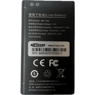 KB-T350 μπαταρία Li-Ion 3000Mah για Kirisun T350