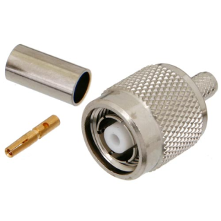 RP-TNC (male) Crimp connector για καλώδιο LMR400
