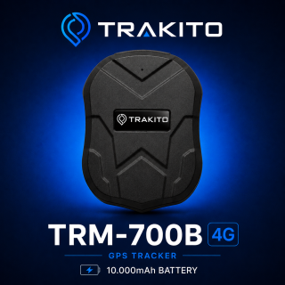 TRAKITO™ TRM-700B Φορητό GPS Tracker 10.000mah με ενσωματωμένη SIM κάρτα