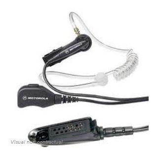Motorola MDPMLN4607 μικροακουστικό με διάφανο σπιράλ για πομποδέκτες Motorola σειράς GP-320/340/360/380