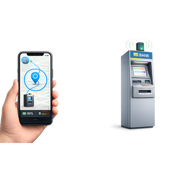 GPS για ATM's Τραπεζών
