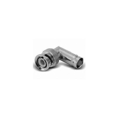BNC male to BNC female right angle adapter