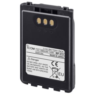 BP-227 Γνήσια μπαταρία Li-Ion (7.4V/1700mAh) για πομποδέκτες ICOM