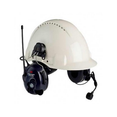3M PELTOR™ LiteCom Plus ακουστικά υψηλών προδιαγραφών με ενσωματωμένη ενδοεπικοινωνία PMR 446Mhz για χρήση σε υψηλά επιπέδα θορύβου.