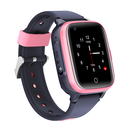 KT15 Android 4G παιδικό smartwatch  με κάμερα - βιντεοκλήση- GPS - σύνδεση σε WiFi - αδιάβροχο IP67 -ροζ χρώμα