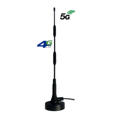 Κεραία 4G/5G (698-6000MHz) - με μαγνητική βάση - 3m καλώδιο και SMA(M) connector