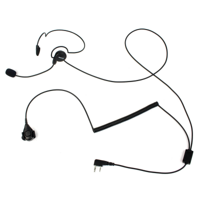 RETEVIS 2 Pin Earpiece Mic Finger PTT Headset για Kenwood Retevis BAOFENG πομποδέκτες