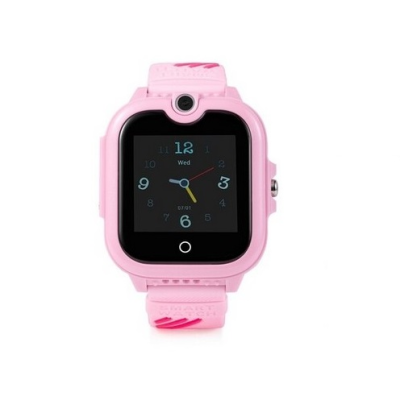 KT13 Android 4G παιδικό smartwatch με κάμερα - ΦΑΚΟ- βιντεοκλήση- GPS - σύνδεση σε WiFi - αδιάβροχο IP67 -ροζ χρώμα